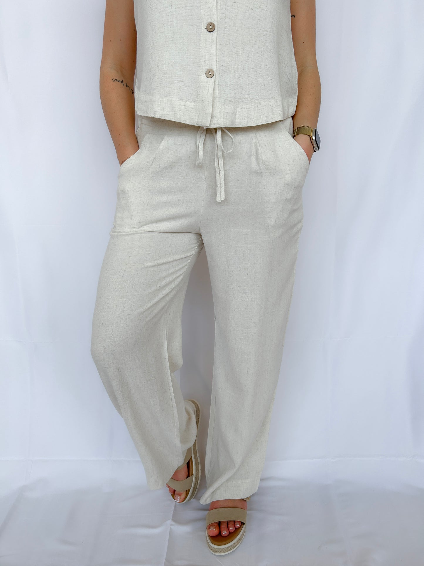 Driftwood Linen Pants