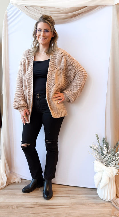 The Braided Haven Cardigan