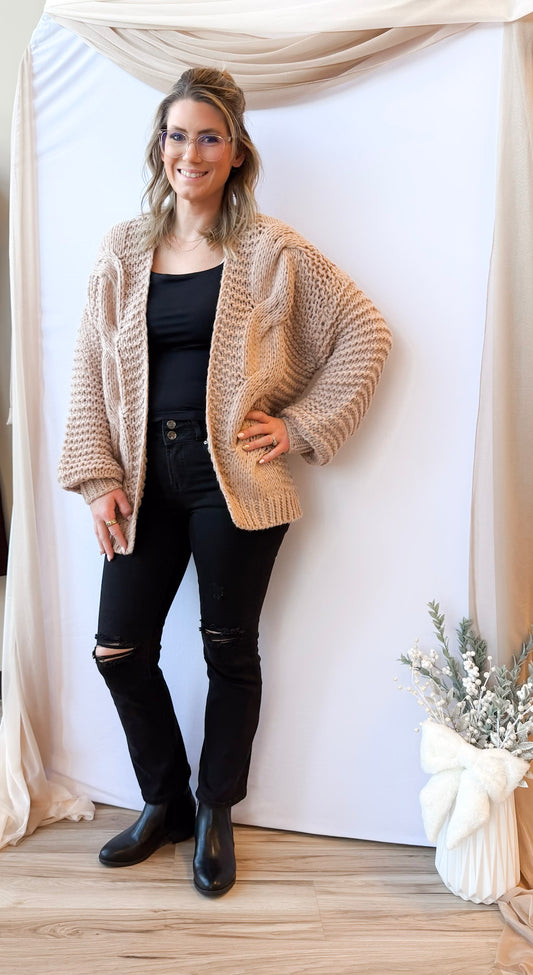 The Braided Haven Cardigan