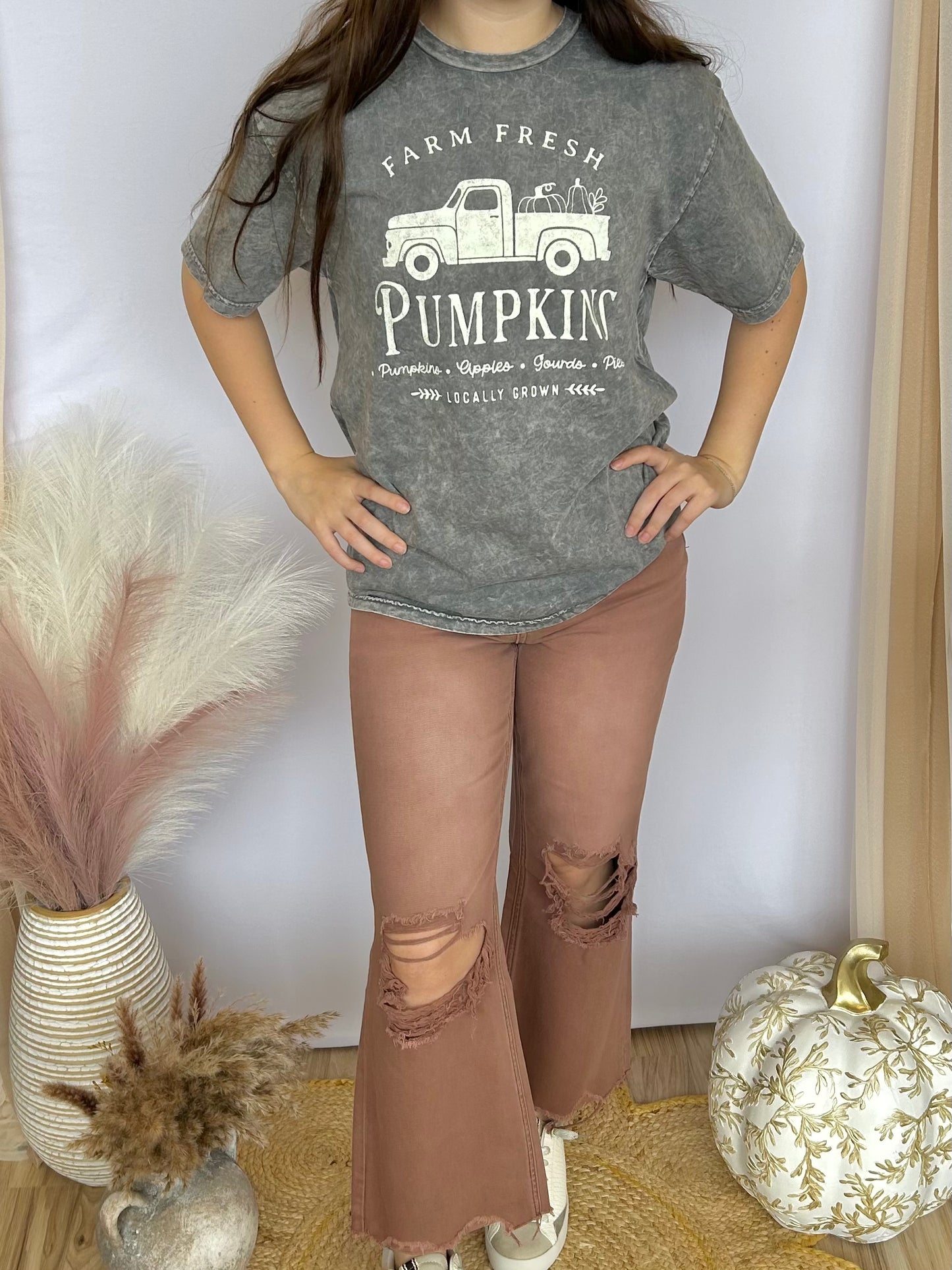 AMELIA DISTRESSED JEAN,AZTEC VERVET