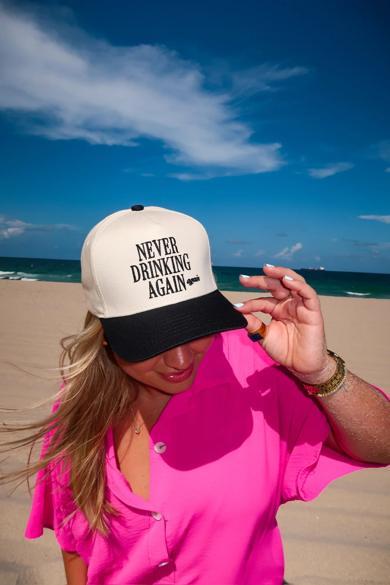 Never Drinking Again Hat