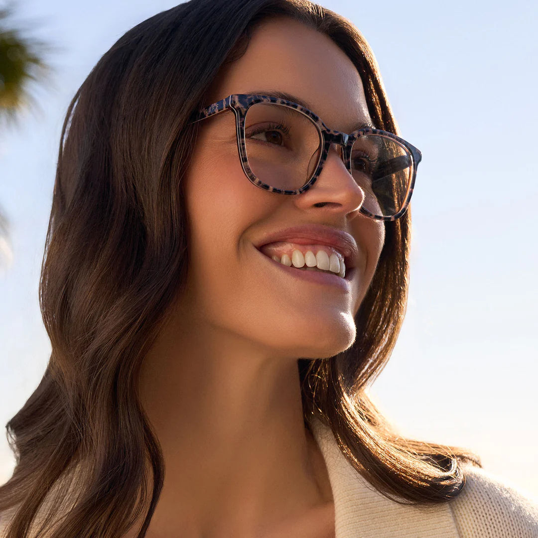 PARKER-Leopard Tortoise Blue Light Glasses