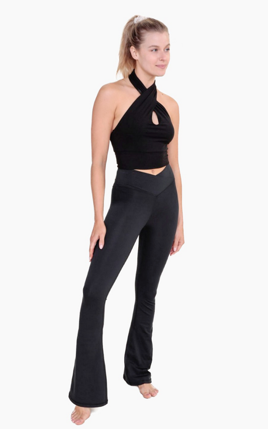 Venice Crossover Waist Yoga Pants