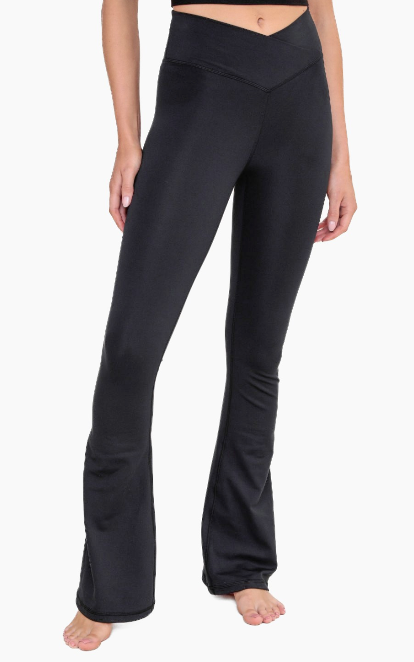 Venice Crossover Waist Yoga Pants
