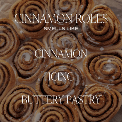 Cinnamon Rolls 12 oz Candle - Fall Decor and Gifts
