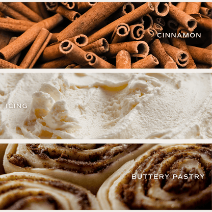 Cinnamon Rolls 15 oz Soy Candle Matte Jar
