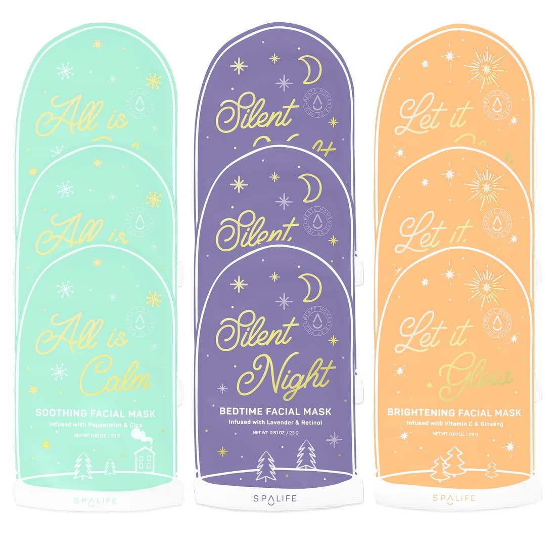 Holiday Winter Wonderland Facial Mask