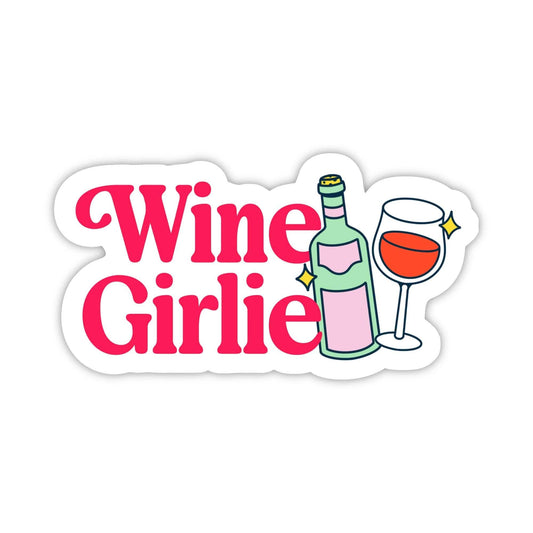 Big Moods - Wine Girlie Sticker