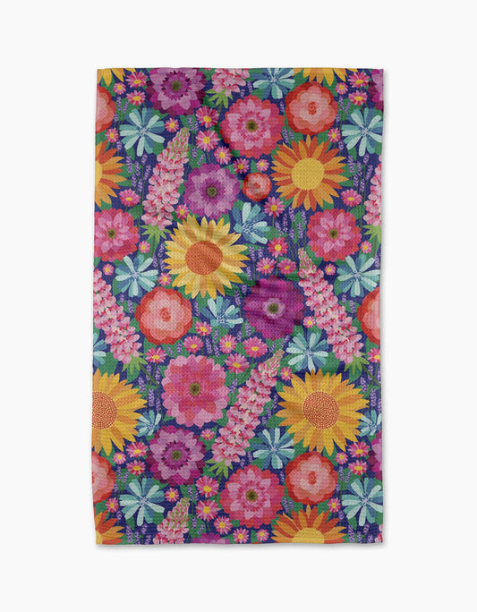 Geometry - Spring Blooms Tea Towel