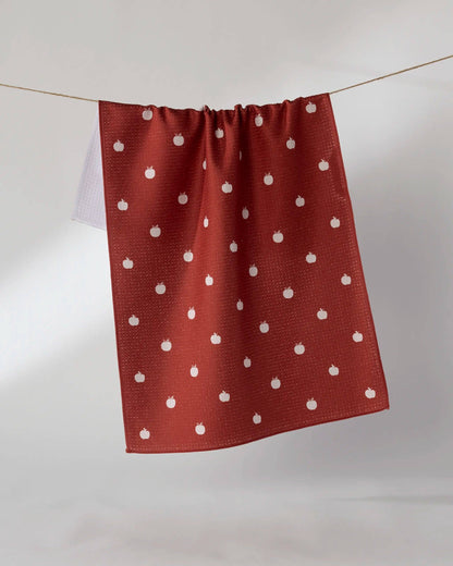 Geometry - Dotty Apple Tea Towel