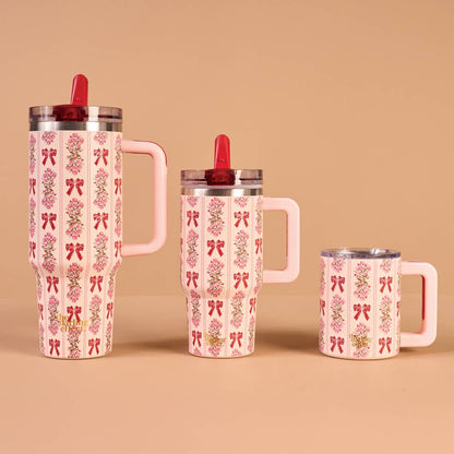 40 oz Lifestyle Flip Straw Tumbler-Oh So Merry