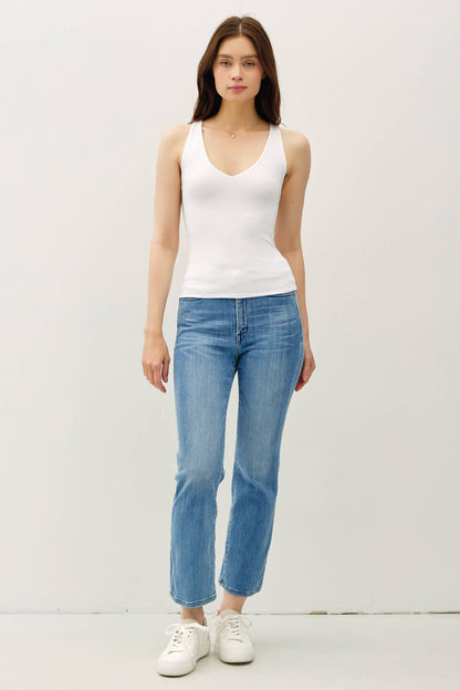The Quinn Tank-Off White