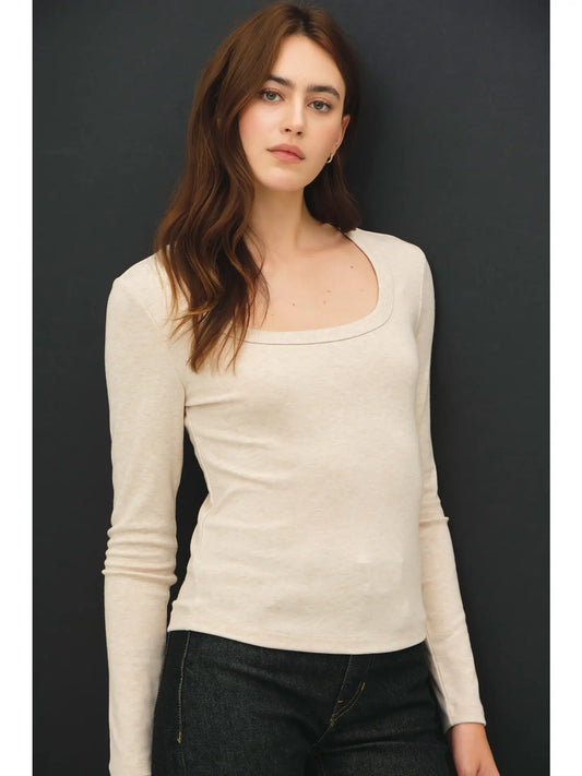 Luna Scoop Top