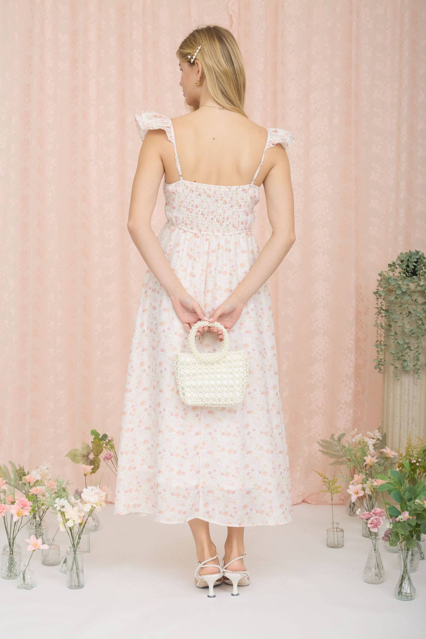Soft Romance Midi Dress