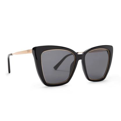 BECKY IV - BLACK + GREY POLARIZED