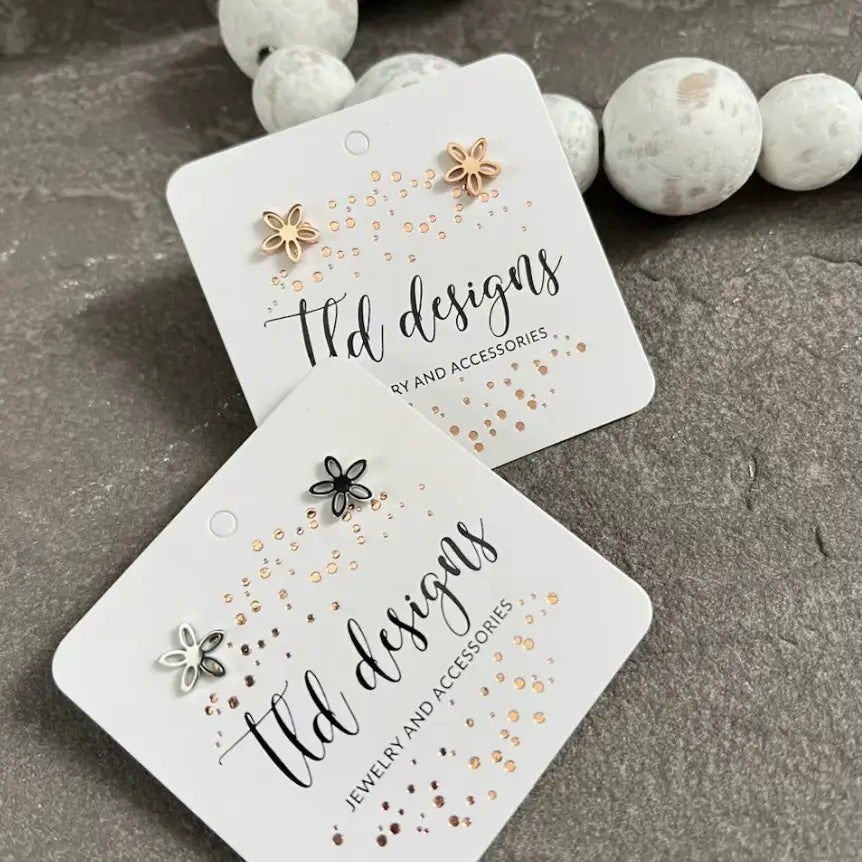 Flower Power Studs