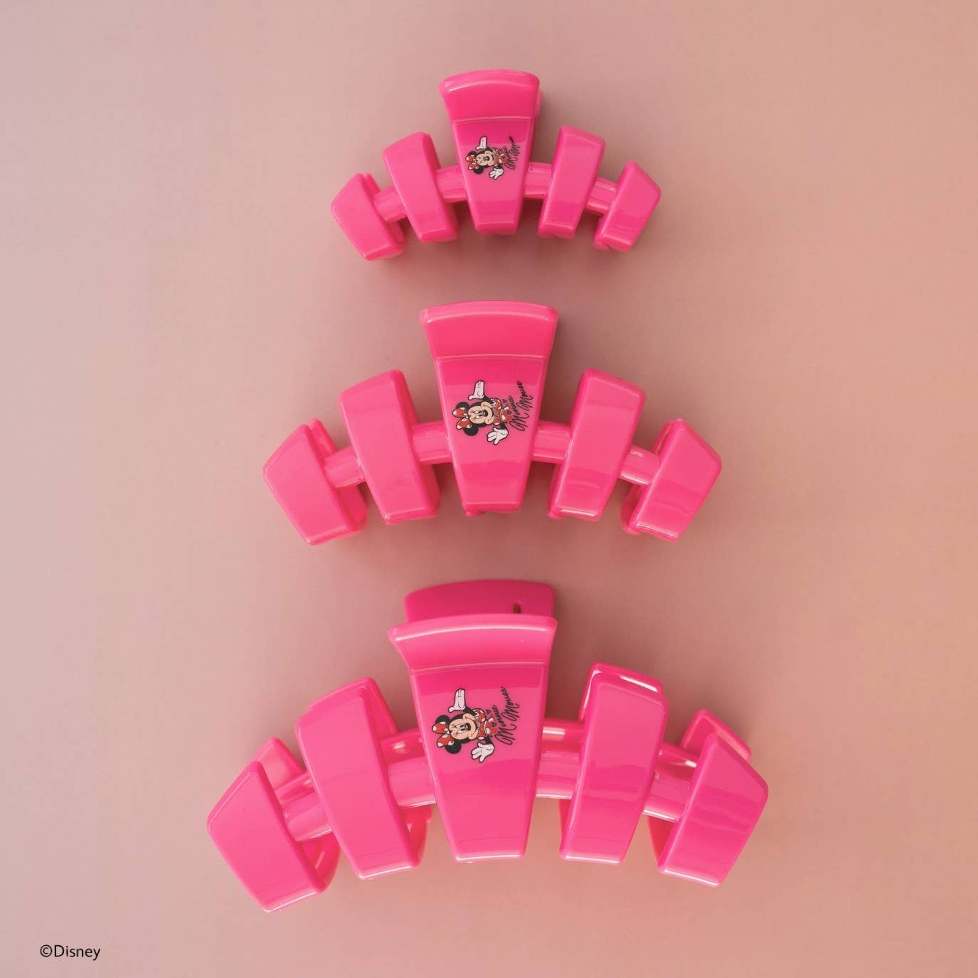TELETIES - Classic Hair Clip | Medium | Minnie Mouse