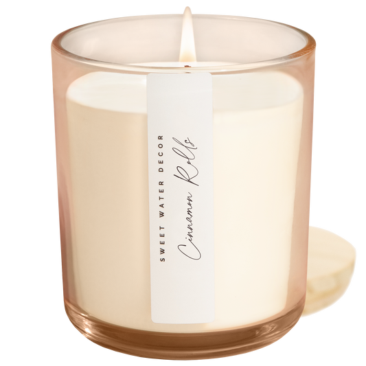 Cinnamon Rolls 12 oz Candle - Fall Decor and Gifts