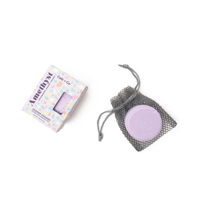 Cait + Co - Gem Shower Steamer - Amethyst