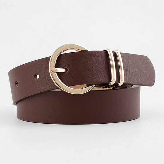 RING HOLE PIN BUCKLE DECORATIVE
