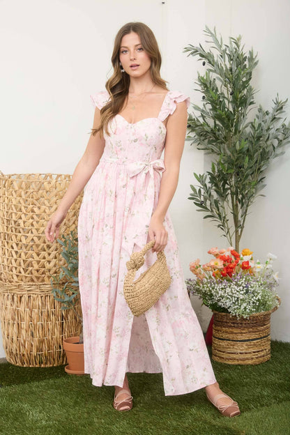 Blushing Beauty Maxi Dress