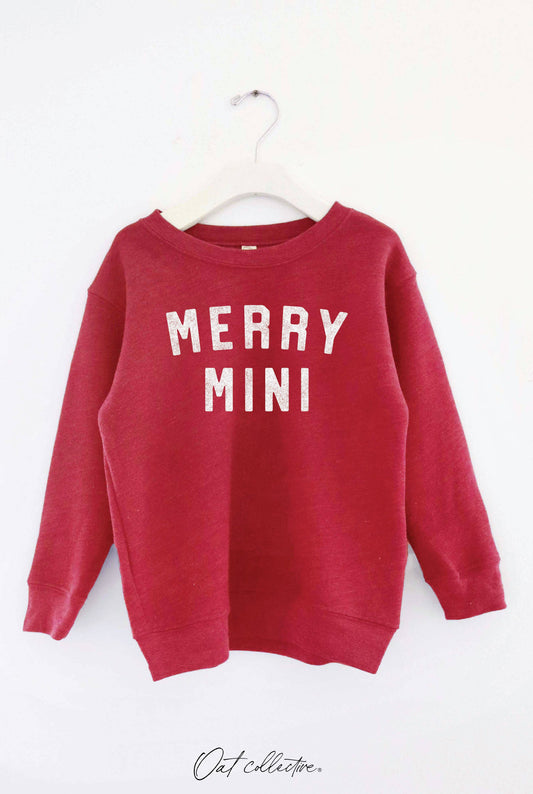 MERRY MINI Toddler Graphic Sweatshirt