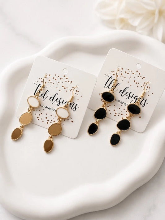 Uptown Dangles – Black