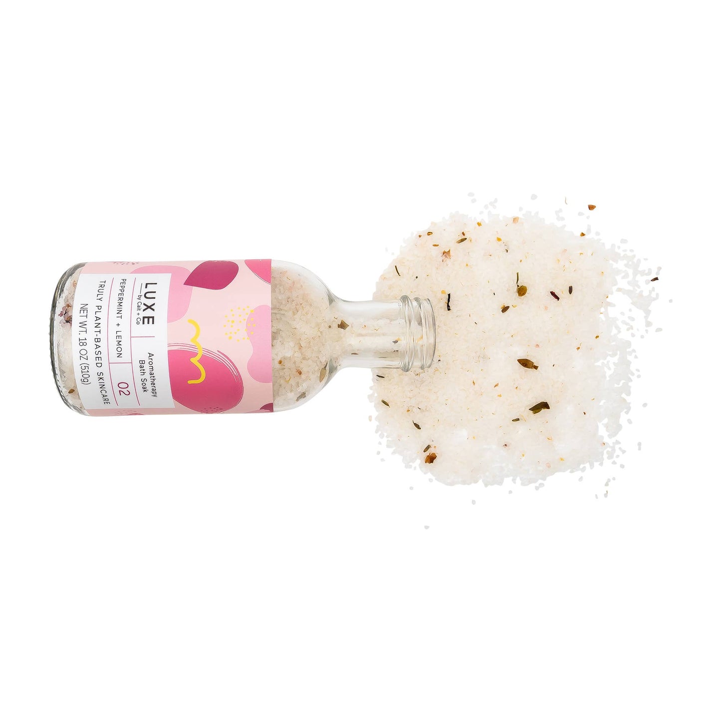 Cait + Co - Luxe Peppermint + Lemon Aromatherapy Bath Soak