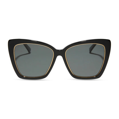 BECKY IV - BLACK + GREY POLARIZED