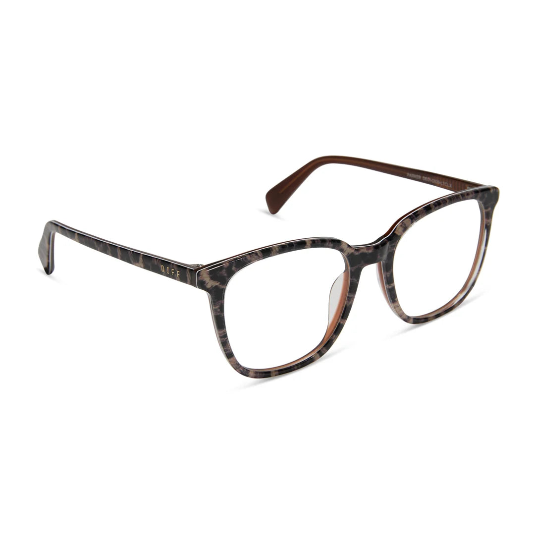 PARKER-Leopard Tortoise Blue Light Glasses