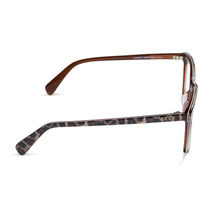 PARKER-Leopard Tortoise Blue Light Glasses