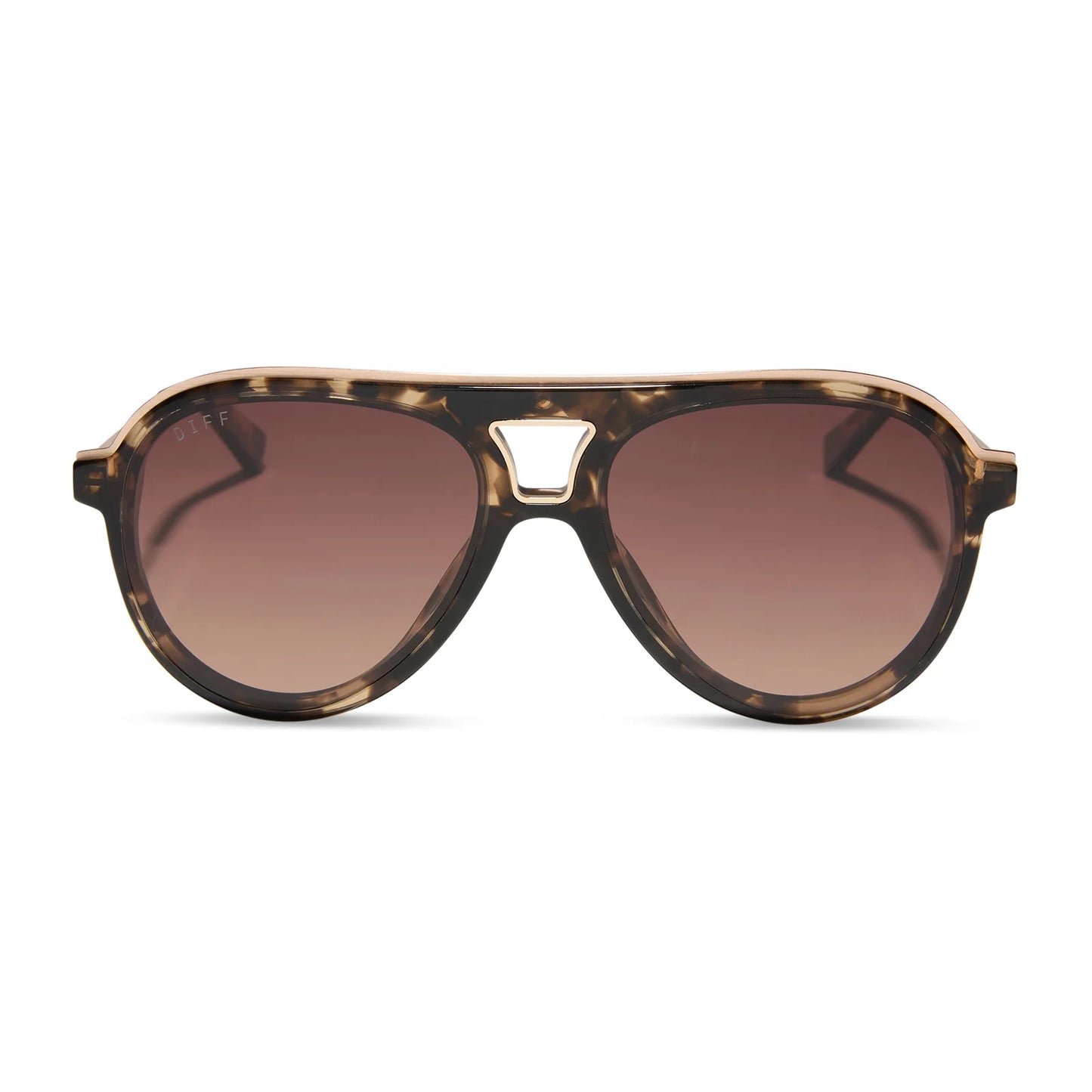 TOSCA III ESPRESSO TORT + BROWN GRADIENT POLARIZED SUNGLASSES