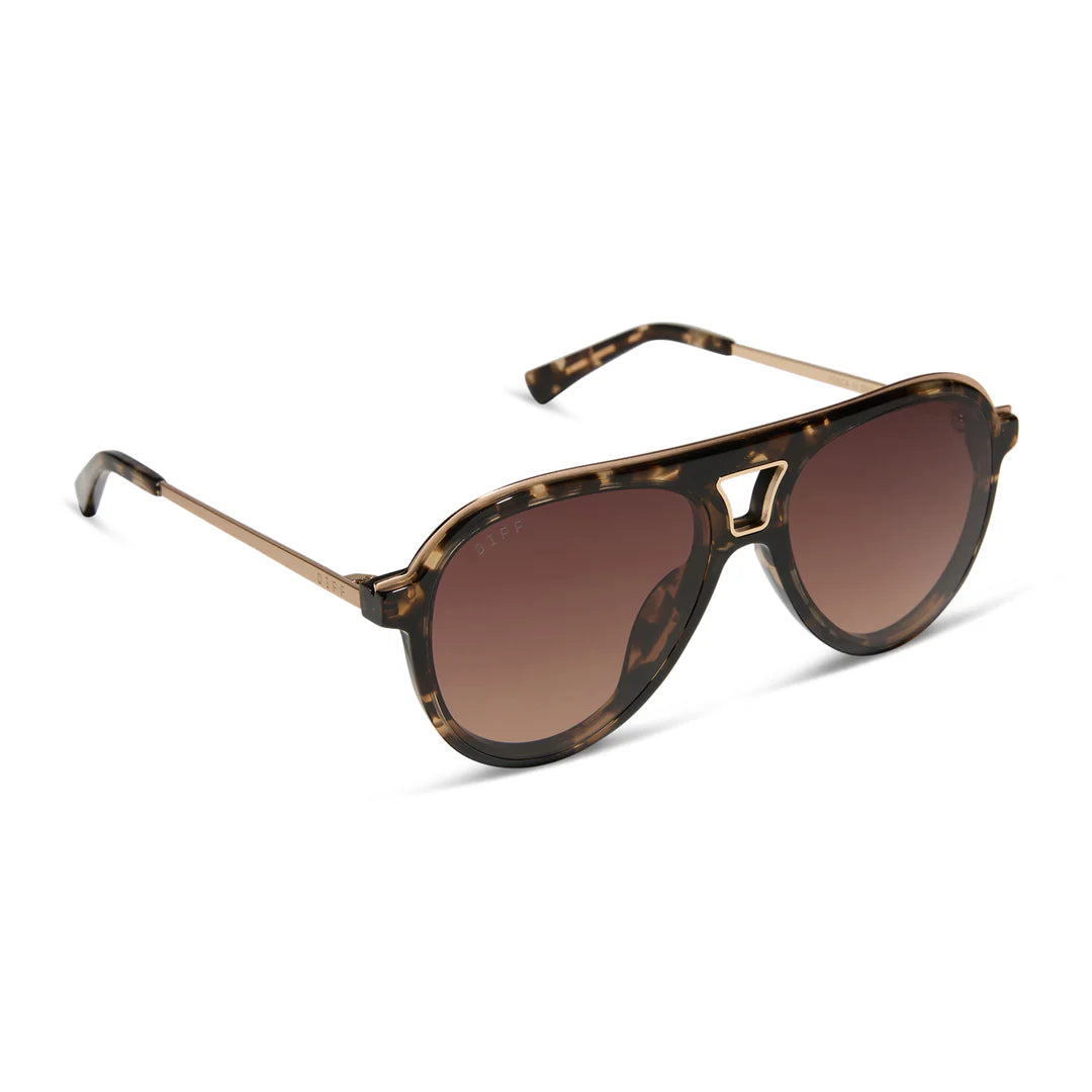 TOSCA III ESPRESSO TORT + BROWN GRADIENT POLARIZED SUNGLASSES