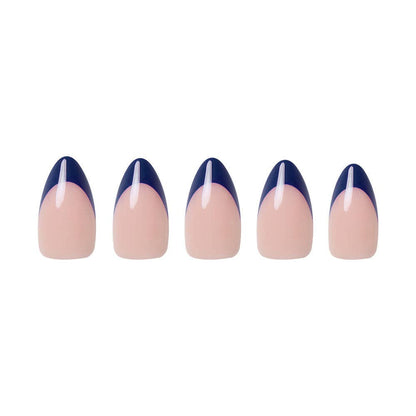 Glamnetic - French Riviera Press-On Nails | French Tip | Short Almond
