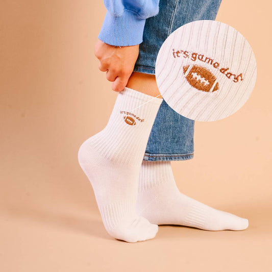 Crew Socks–It's Game Day