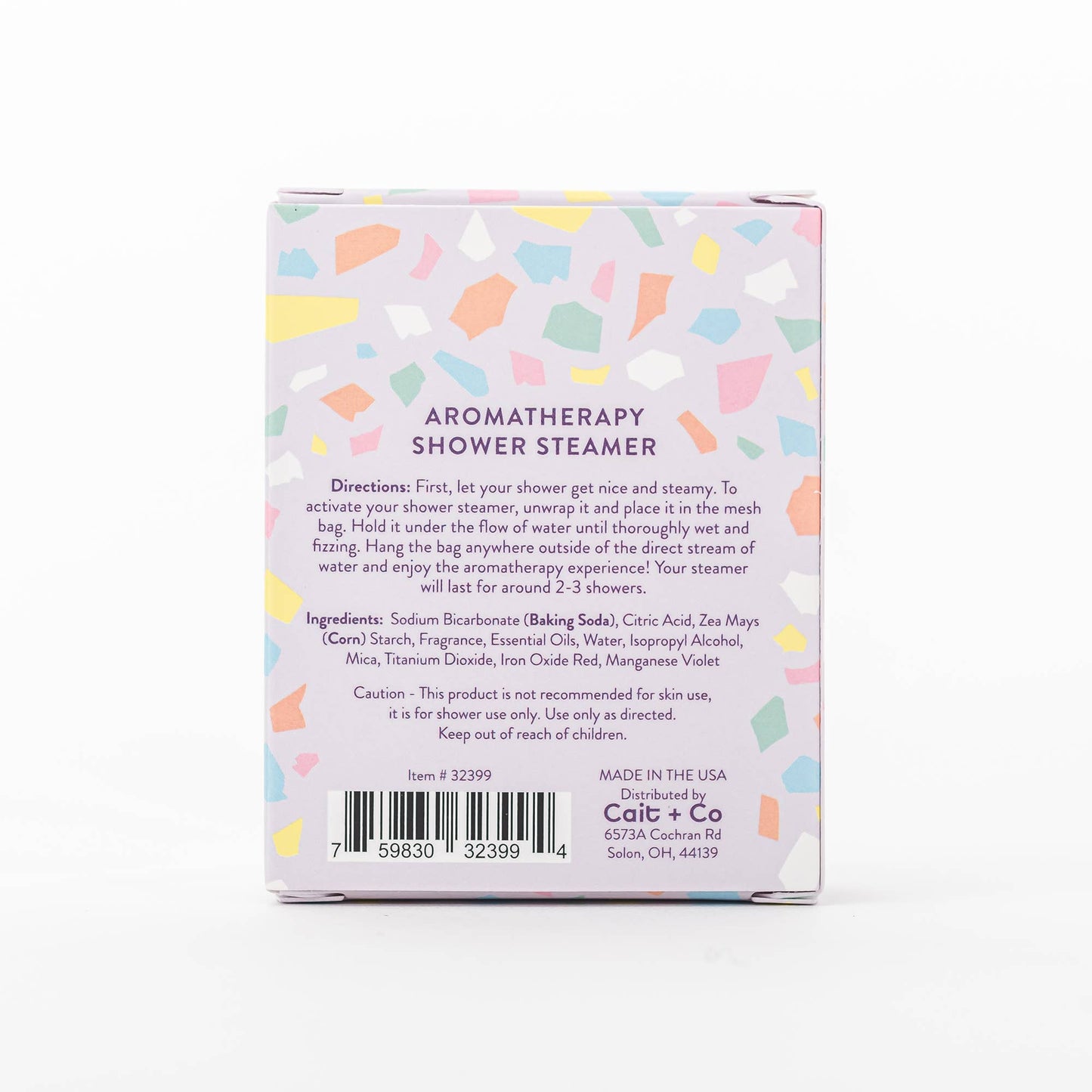 Cait + Co - Gem Shower Steamer - Amethyst