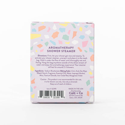 Cait + Co - Gem Shower Steamer - Amethyst