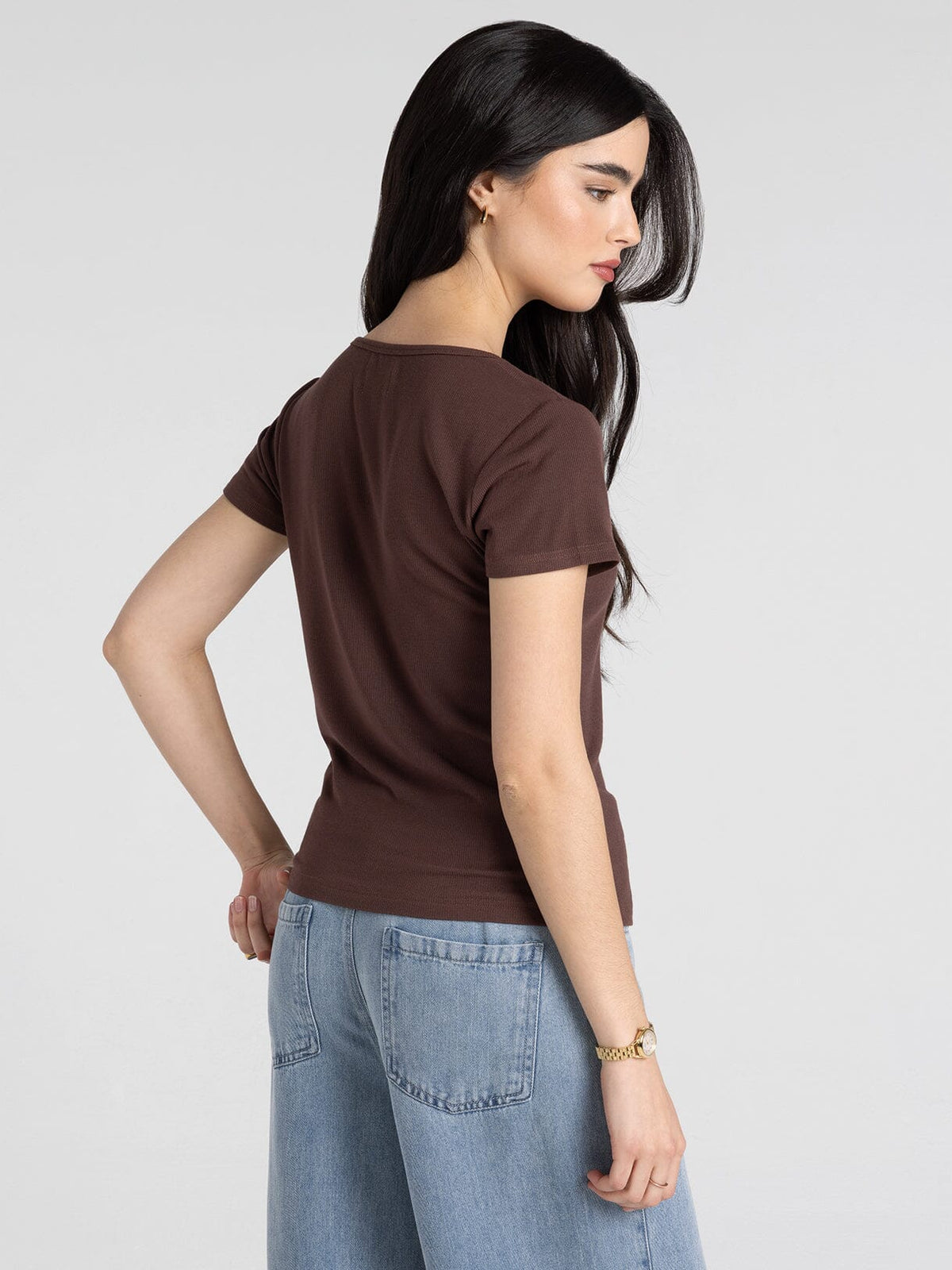 EVANORE TOP-DEEP MAHOGANY