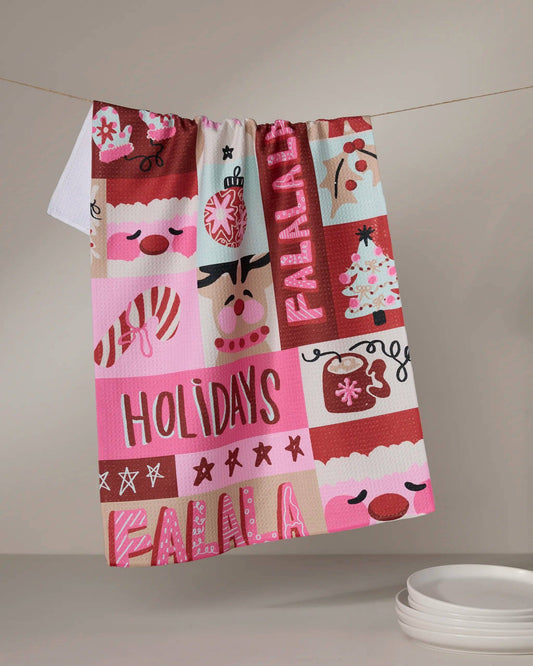 Geometry - Winter Wonder Tea Towel