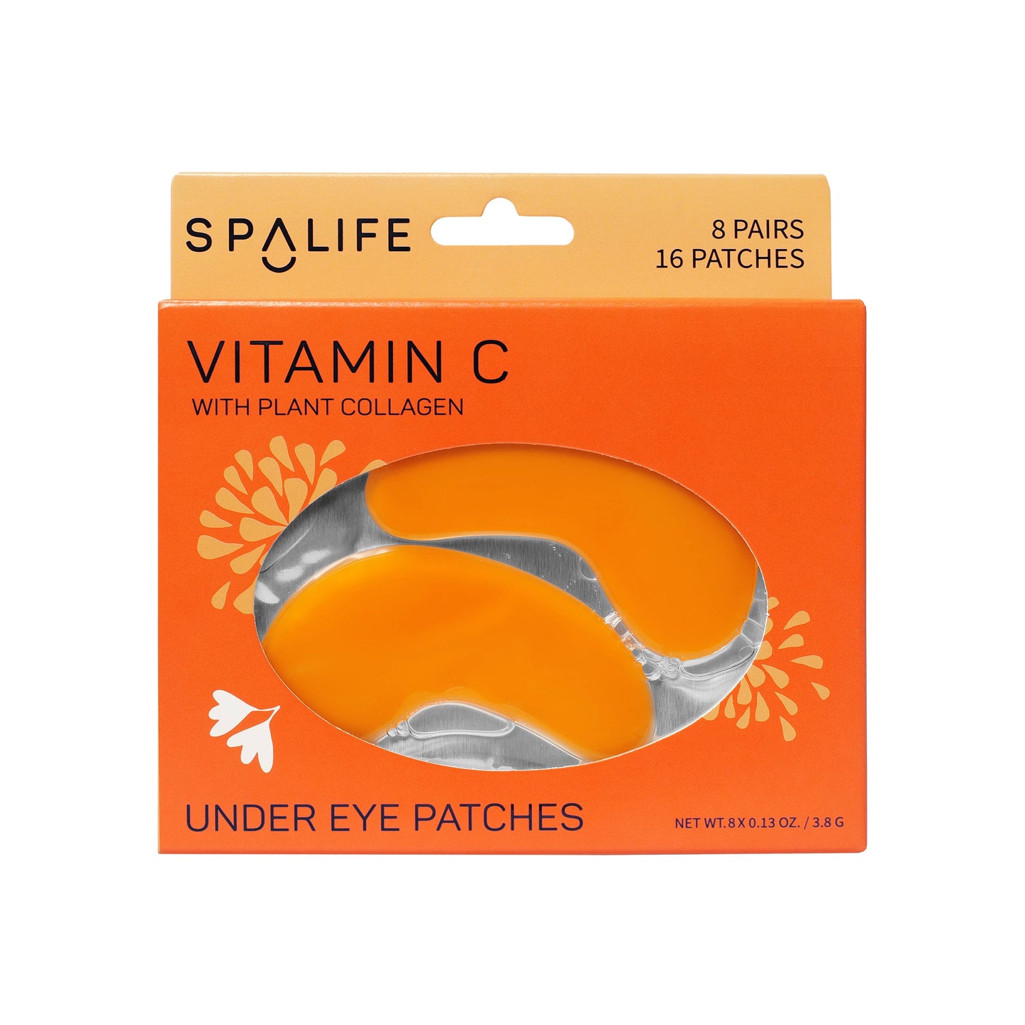 Vitamin C Brightening Under Eye Masks  - 8 Pairs