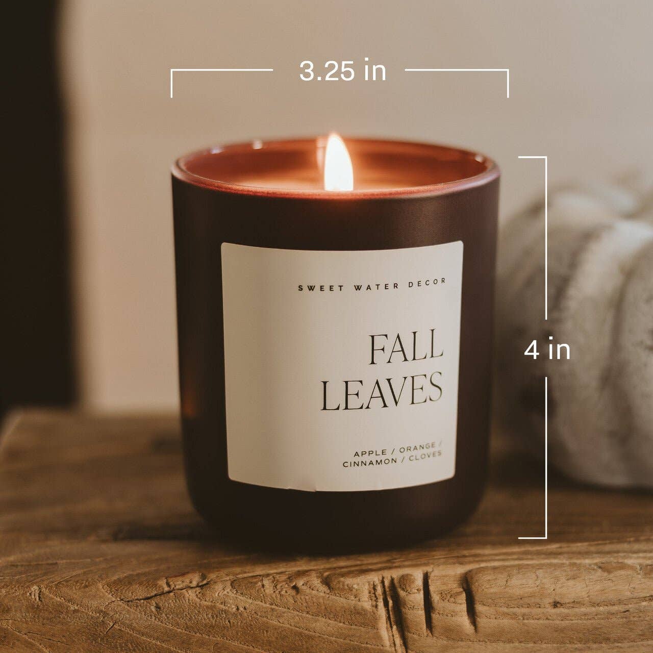 Cinnamon Rolls 15 oz Soy Candle Matte Jar