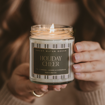 Holiday Cheer 9 oz Soy Candle