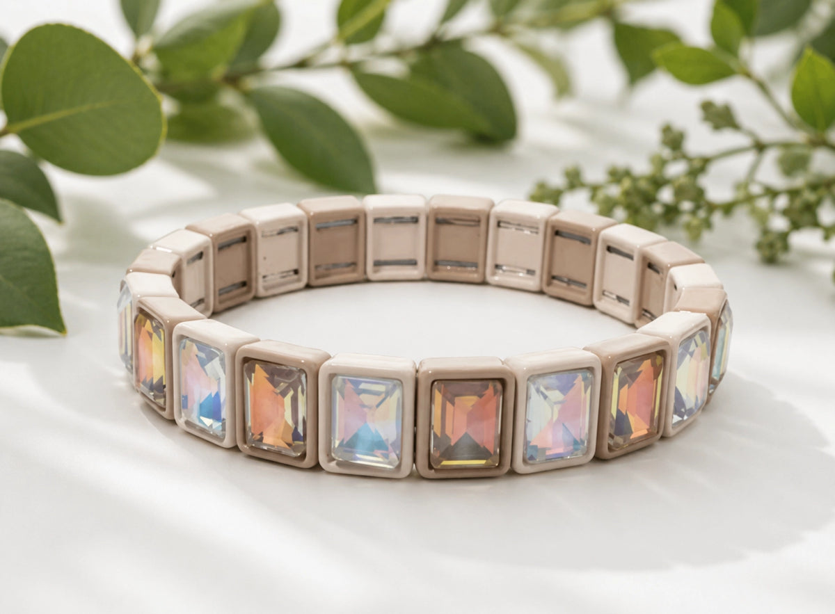 Tan Prism Bracelet