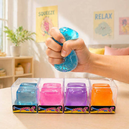 Colorful Gel Squishy Stress Relief Ball Toy